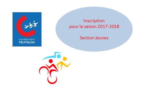 Inscription Nouveaux Adhérents Jeunes - Saison 2017-2018